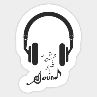 Sound of music Sticker